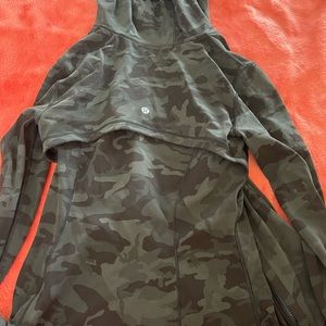 Lululemon Hooded Define Jacket Camo